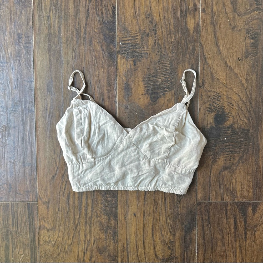 Women's Cream Bralette
